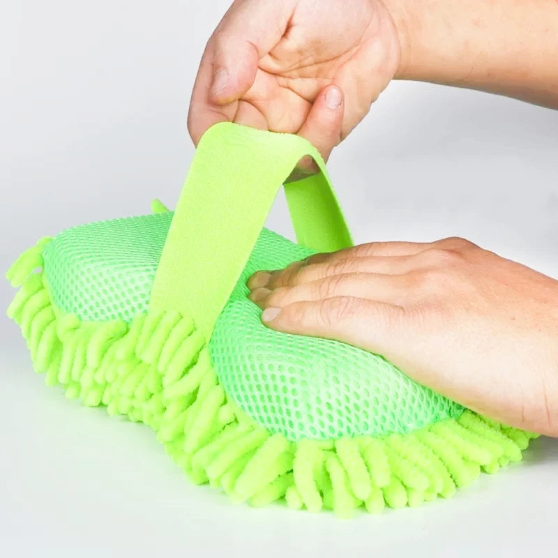 Esponja de Microfibra de Alta Densidad para Lavado y Detallado de vehículos y uso general